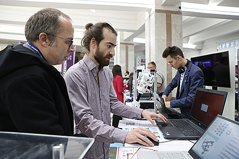 AI & robotics exhibition in Minsk