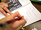 An autograph session with People's Artist of Belarus Olga Gaiko after the performance