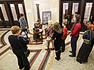 An autograph session with People's Artist of Belarus Olga Gaiko after the performance