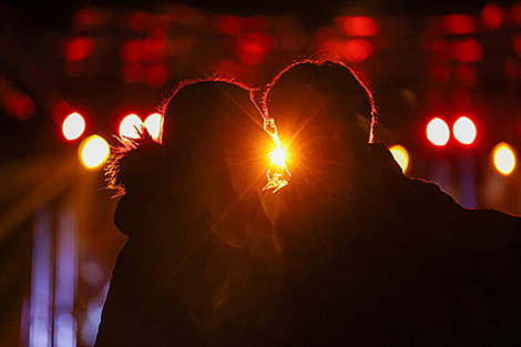 Phoenix 2025 fire festival in Minsk