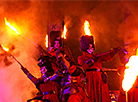 Phoenix 2025 fire festival in Minsk
