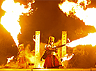 Phoenix 2025 fire festival in Minsk