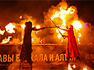 Phoenix 2025 fire festival in Minsk