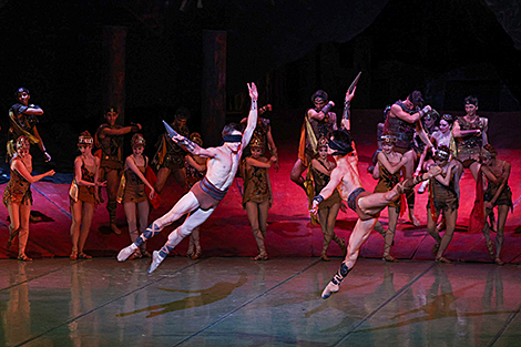 Spartacus ballet in Bolshoi in Minsk