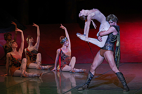 Spartacus ballet in Bolshoi in Minsk