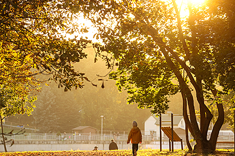 Солнечный день в столичном парке