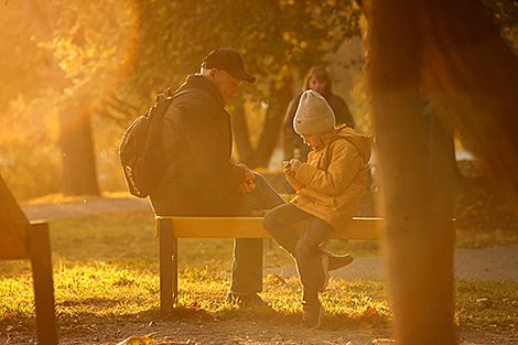 Солнечный день в столичном парке