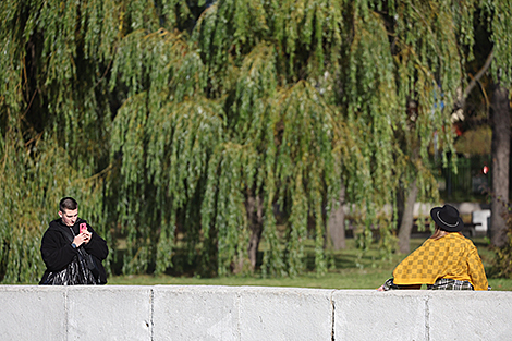 Солнечный день в столичном парке