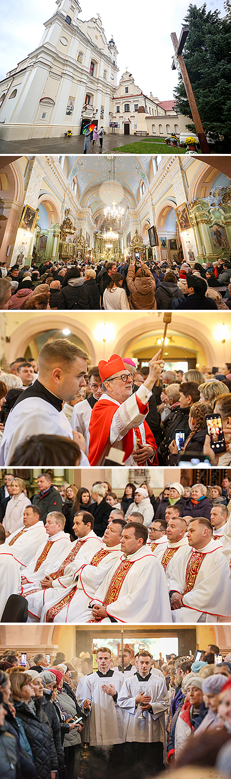 Празднование 100-летия Пинской епархии в кафедральном костеле Вознесения Пресвятой Девы Марии