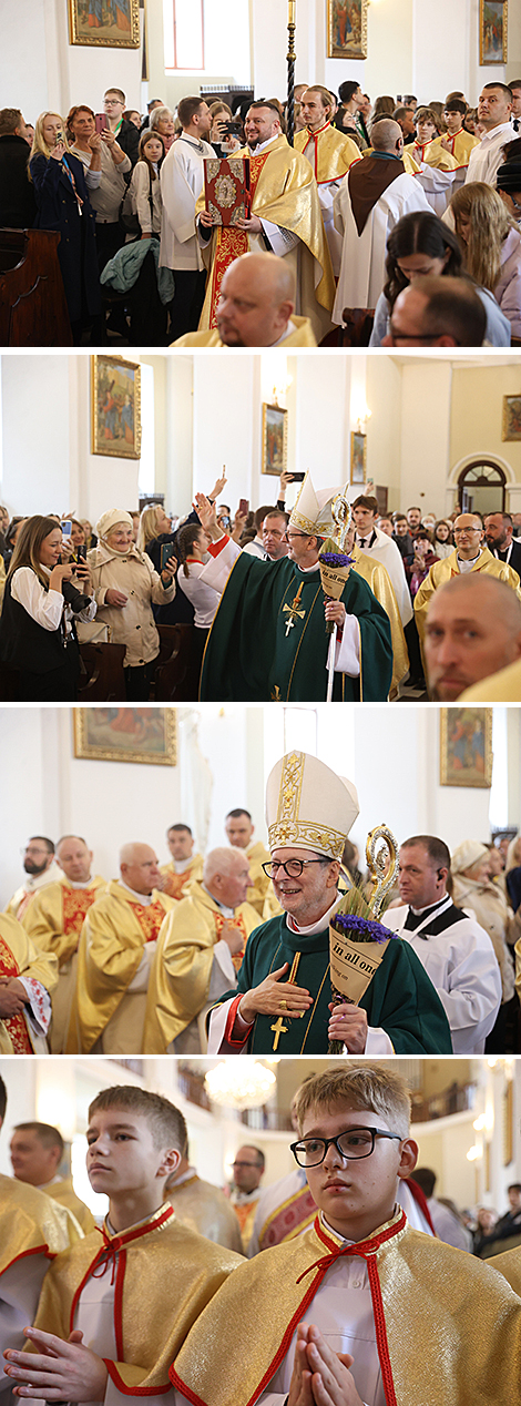 Клаудио Гуджеротти возглавил литургию в брестском костеле Воздвижения Святого Креста
