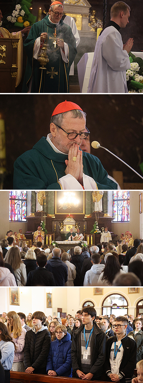 Клаудио Гуджеротти возглавил литургию в брестском костеле Воздвижения Святого Креста