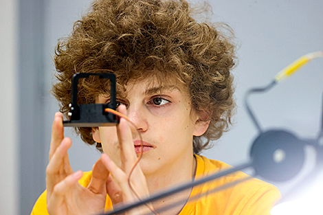 Учащийся гомельского детского технопарка 