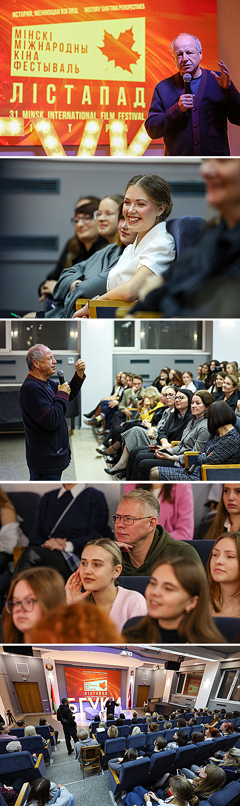 Кинорежиссер Дмитрий Астрахан провел мастер-класс для студентов БГУКИ
