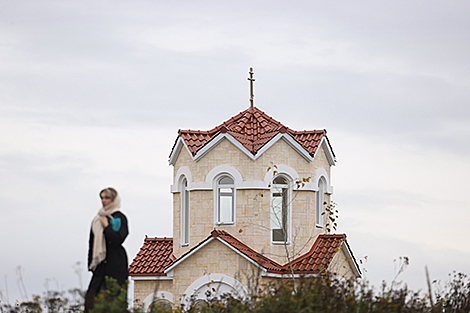 Одна из часовен аллеи православных святых