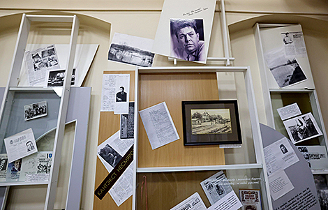 An exhibition commemorating the 95th anniversary of Vladimir Korotkevich's birth at the Orsha museum