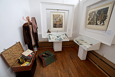 An exhibition commemorating the 95th anniversary of Vladimir Korotkevich's birth at the Orsha museum