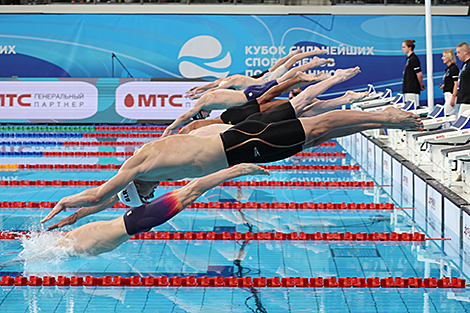 Кубак мацнейшых па плаванні ў Мінску: ДЗЕНЬ 1