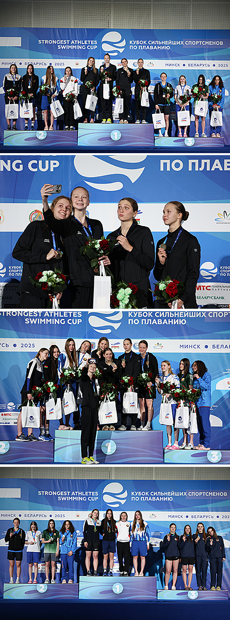 Беларусы заваявалі 16 узнагарод у стартавы дзень Кубка мацнейшых па плаванні