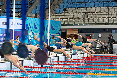 Кубак мацнейшых спартсменаў па плаванні ў Мінску 