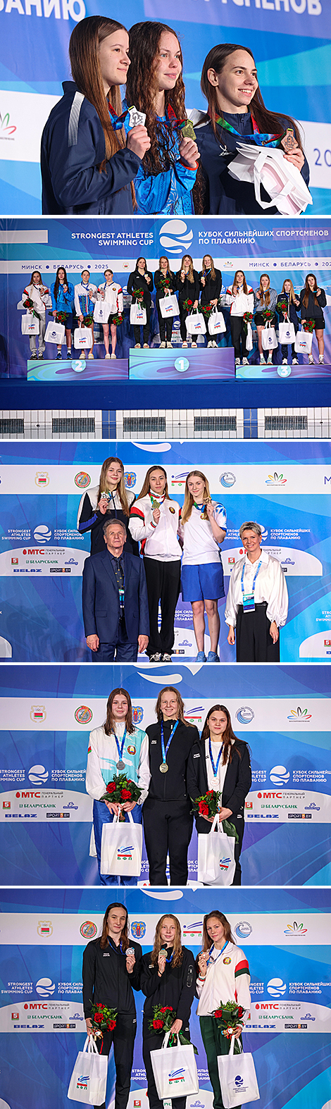 Беларусы заваявалі 13 узнагарод у другі дзень Кубка мацнейшых па плаванні 
