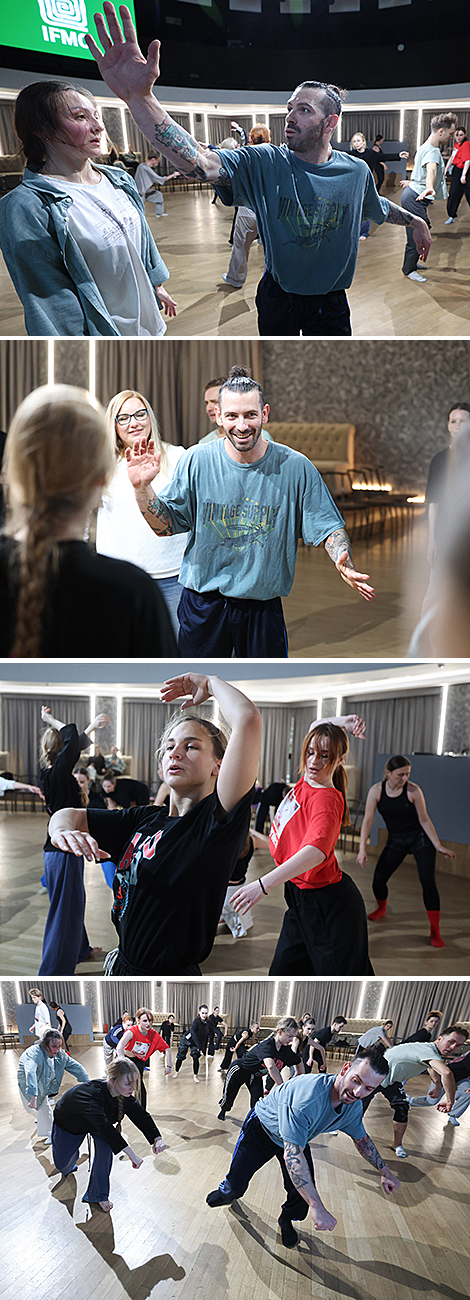 
Майстар-клас італьянскага харэографа Марка Ды Нардо