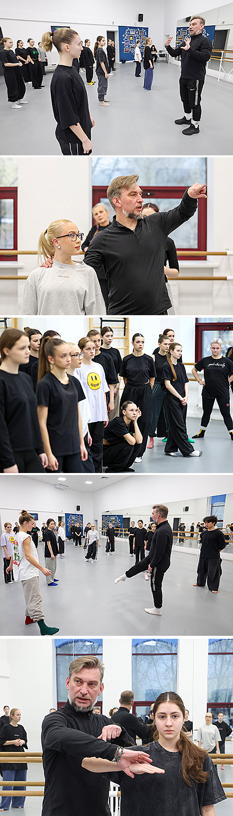 Майстар-клас беларускага харэографа-педагога Дзмітрыя Залескага