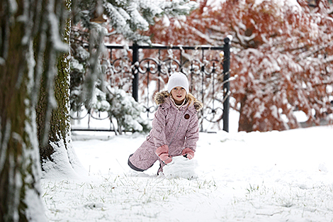 Зимние детские забавы в Бресте