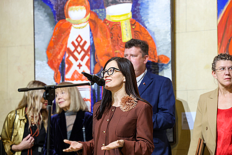 Генеральный директор Национального художественного музея Республики Беларусь Ирина Матяс