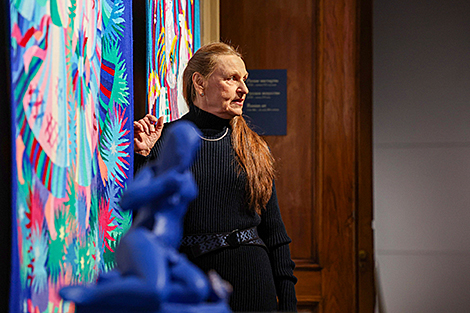 Art project “Sacred Women's Circle” on display at National Art Museum