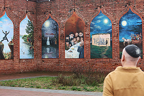 Еврейский дворик в Бобруйске