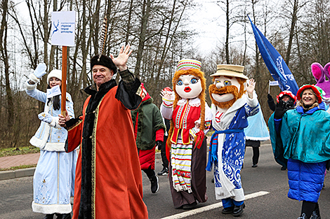 Открытие зимнего туристического сезона в Беловежской пуще 