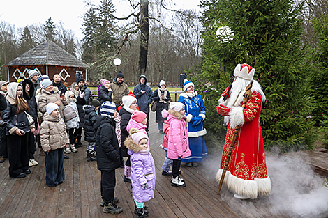Открытие зимнего туристического сезона в Беловежской пуще 