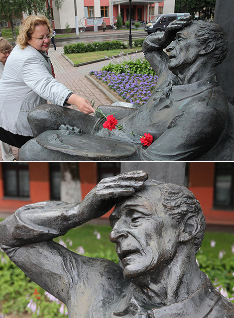 Monument to Marc Chagall in Vitebsk