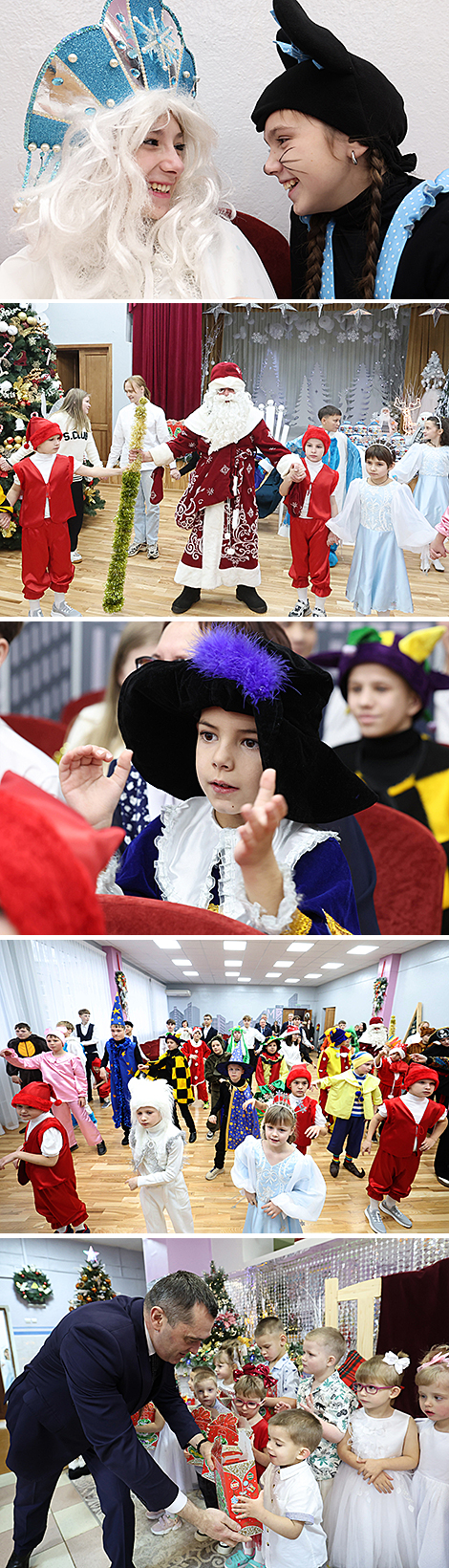 Тепло и душевно – воспитанников Сенненского детского дома поздравили с наступающим Новым годом