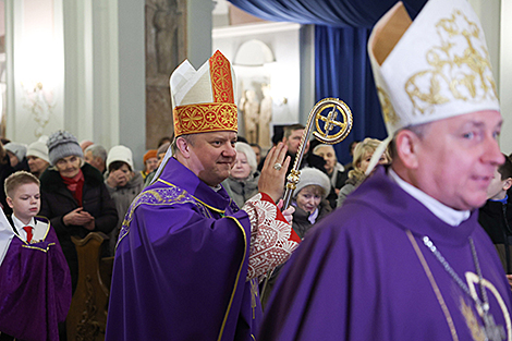 Торжественное богослужение в столичном Архикафедральном костеле имени Пресвятой Девы Марии