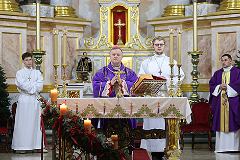 Торжественное богослужение в столичном Архикафедральном костеле имени Пресвятой Девы Марии