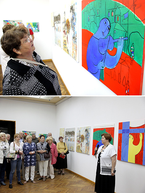 Exhibition of Artworks of the 3rd International Chagall Plein Air in Vitebsk