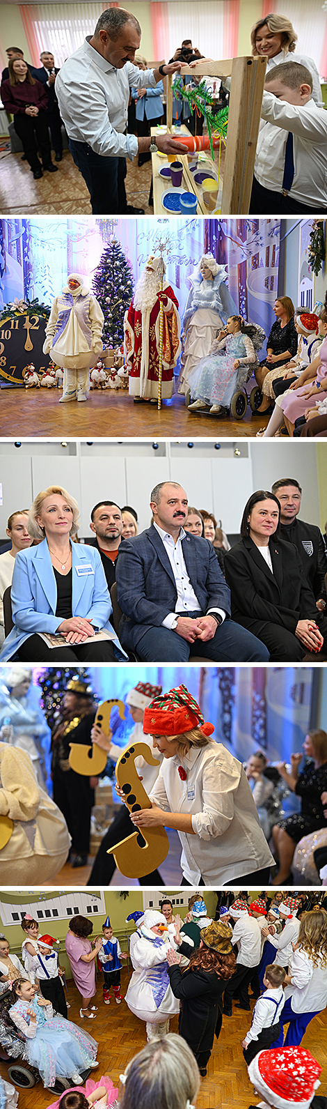 Подарки от большой олимпийской семьи вручили особенным детям из Светлогорска