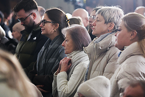 Праздничное богослужение в минском Кафедральном соборе Пресвятой Девы Марии