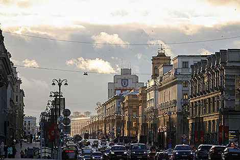 Солнечный день в Минске