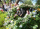 The biggest Kupala Night flower wreath in Belarus