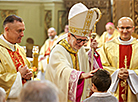 Спецпосланник Папы Римского кардинал Клаудио Гуджеротти возглавил литургию на торжестве по случаю 100-летия Пинской епархии