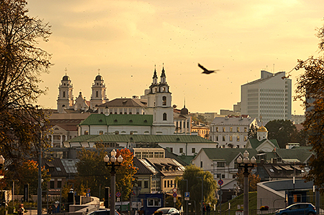 Осенний день в Минске