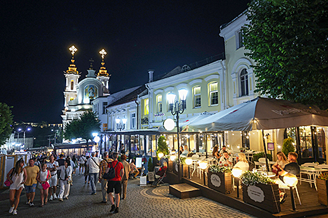 Ночной фестивальный Витебск