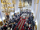 Рождественское богослужение в Свято-Успенском кафедральном соборе в Витебске
