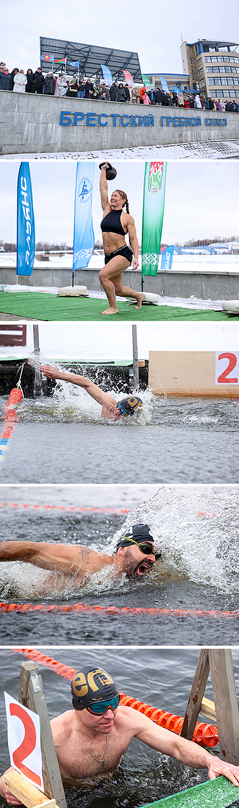 Соревнования по зимнему плаванию 