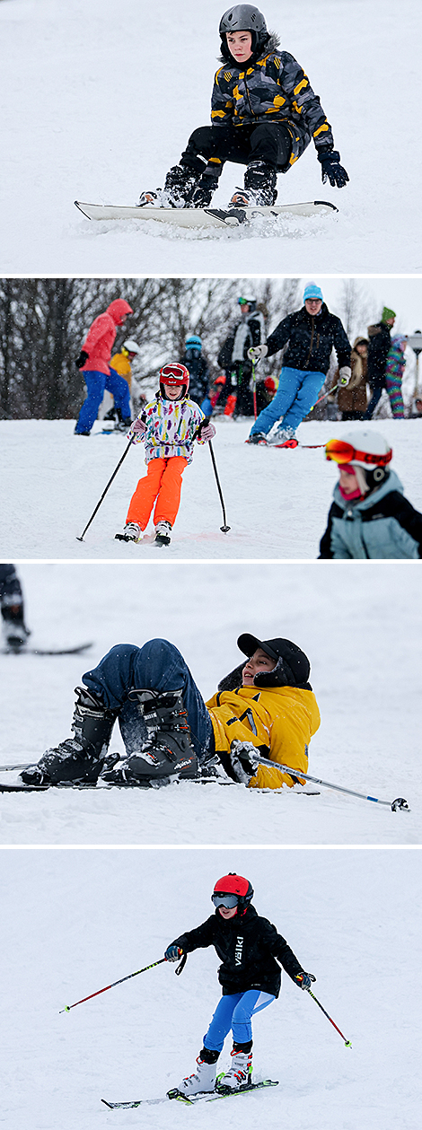 Зимний отдых на горнолыжном курорте 