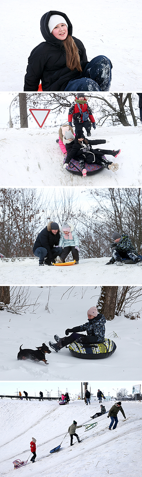 Зимний сезон на горнолыжном курорте 