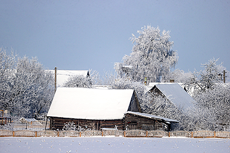 Зимняя сказка в Гродненском районе