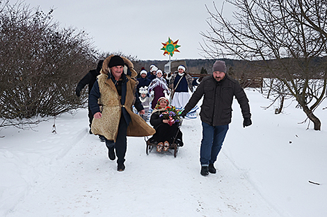 Коляды в Могилевском районе